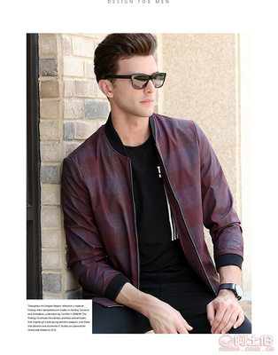 2017新款男士休閑夾克 格子棒球領(lǐng)外套的潮流解讀與選購(gòu)指南